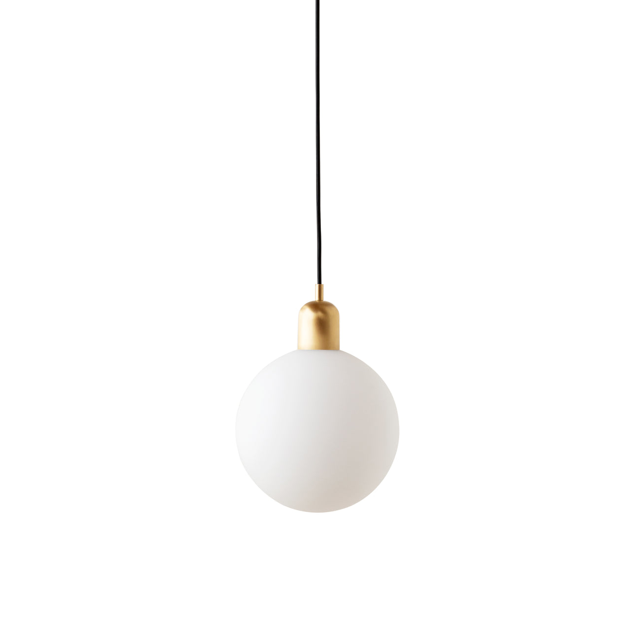 Orb Pendant: Outdoor + Brass + Large - 9.9