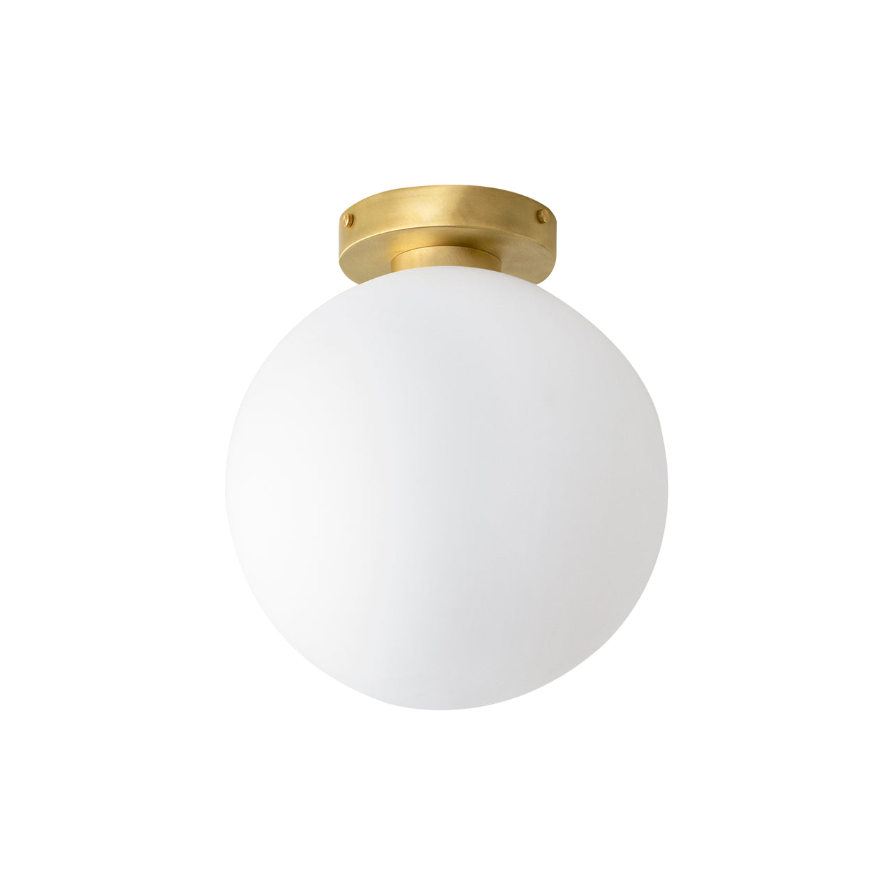 Orb 10 Surface Mount: Brass