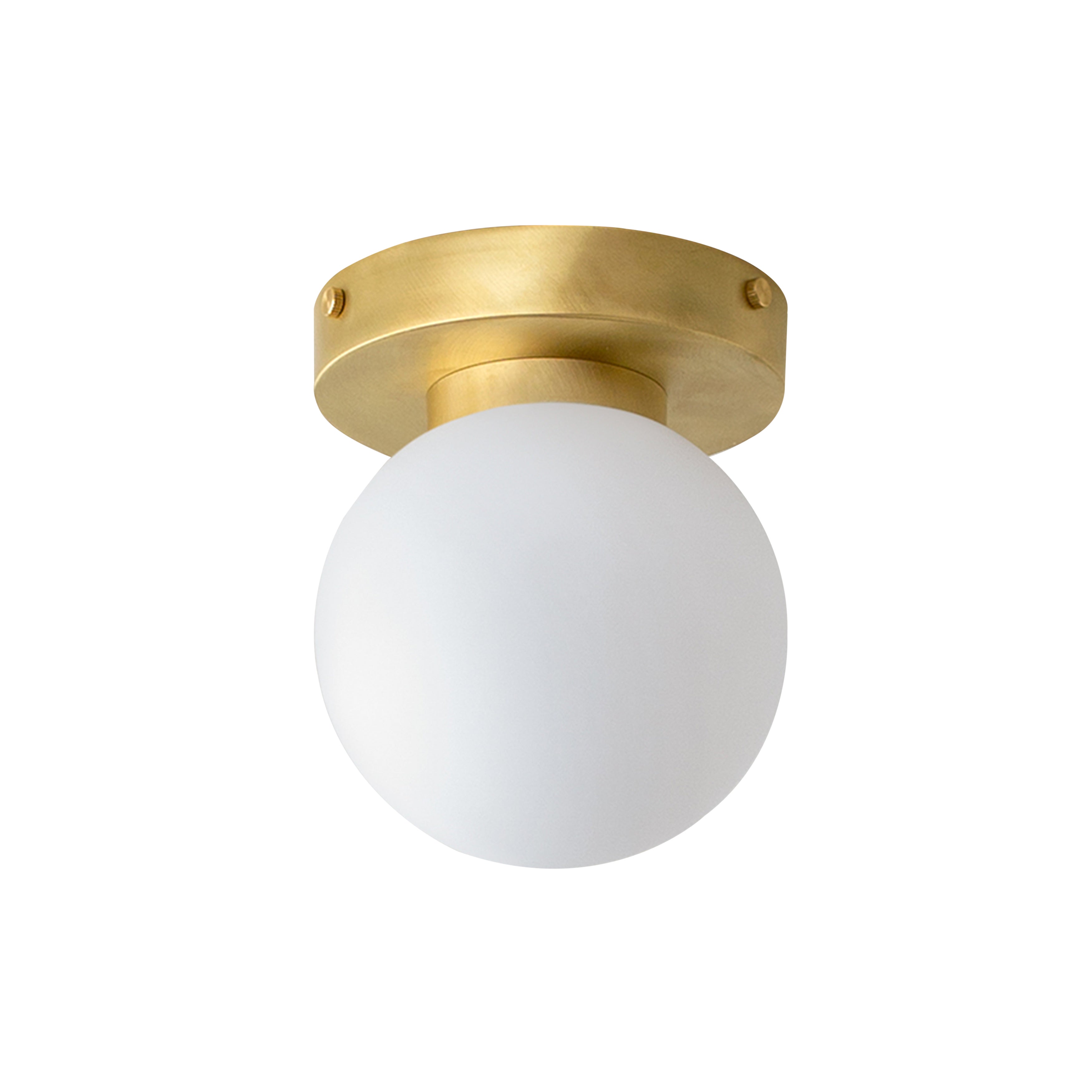 Orb 5 Surface Mount: Brass