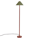 Eave Floor Lamp: Reed Green + Oxide Red