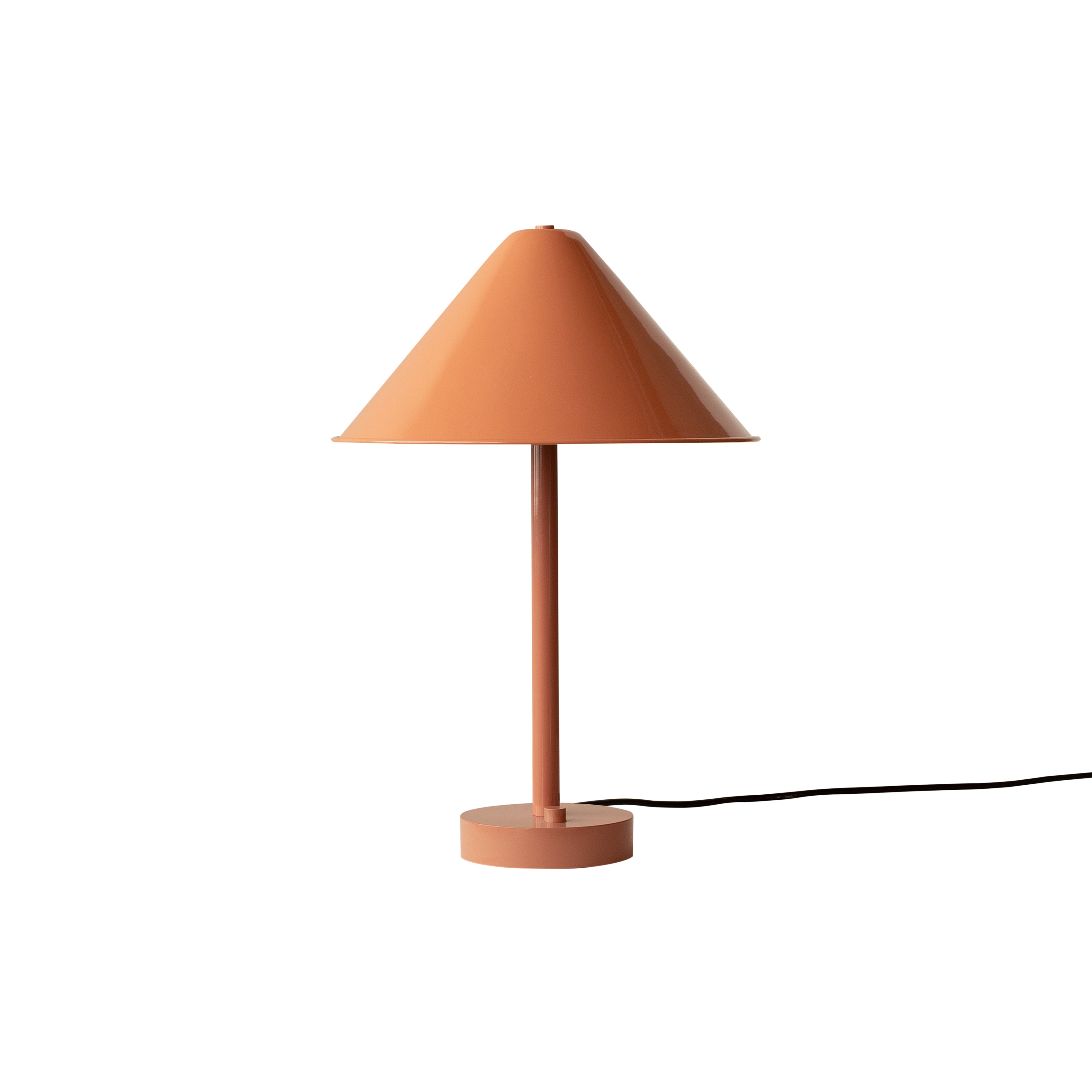 Eave Table Lamp: Peach + Peach