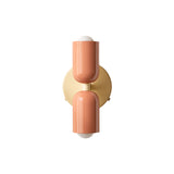 Up Down Sconce: Peach + Bone