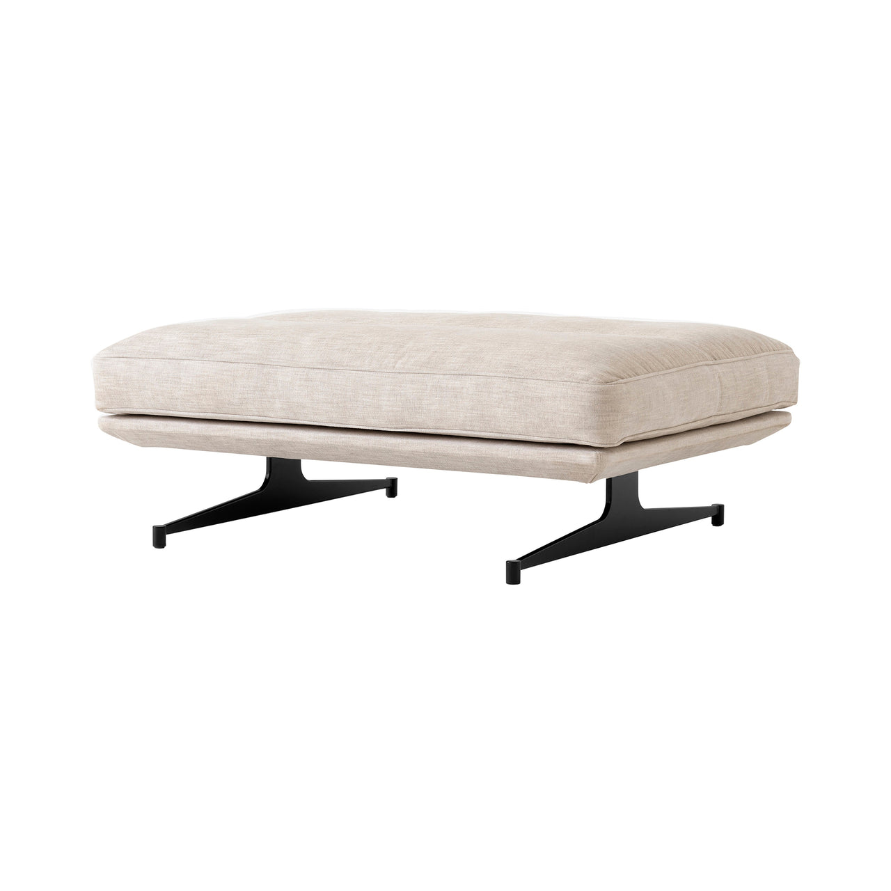 Inland Pouf AV32: Warm Black