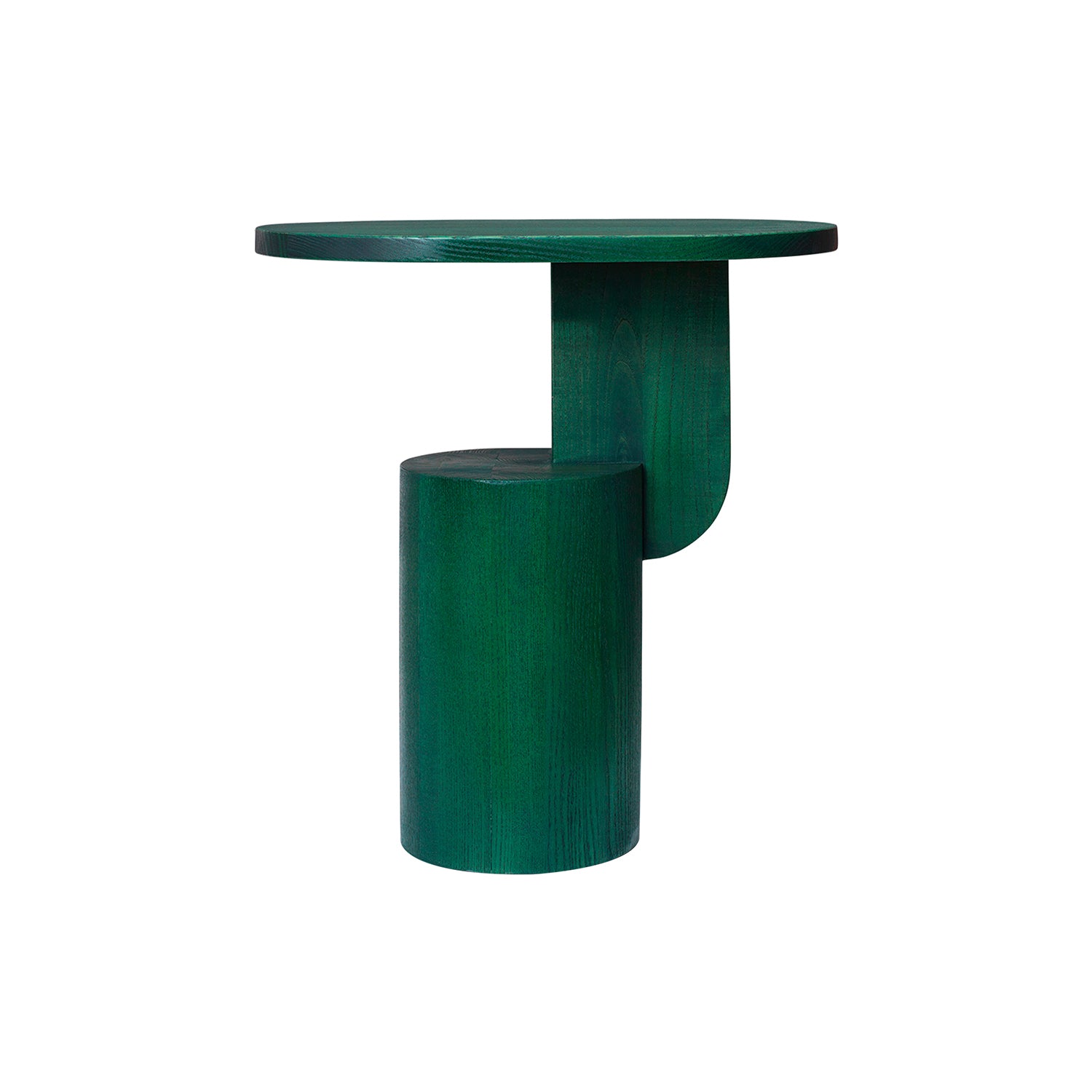 Insert Side Table: Myrtle Green Stained