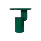 Insert Side Table: Myrtle Green Stained
