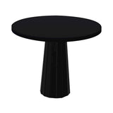 Container Round Table: Small + Bodhi Cover + Jet Black + Black