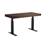 JFK Home Desk: Adjustable Legs + Dark Smoked Ash