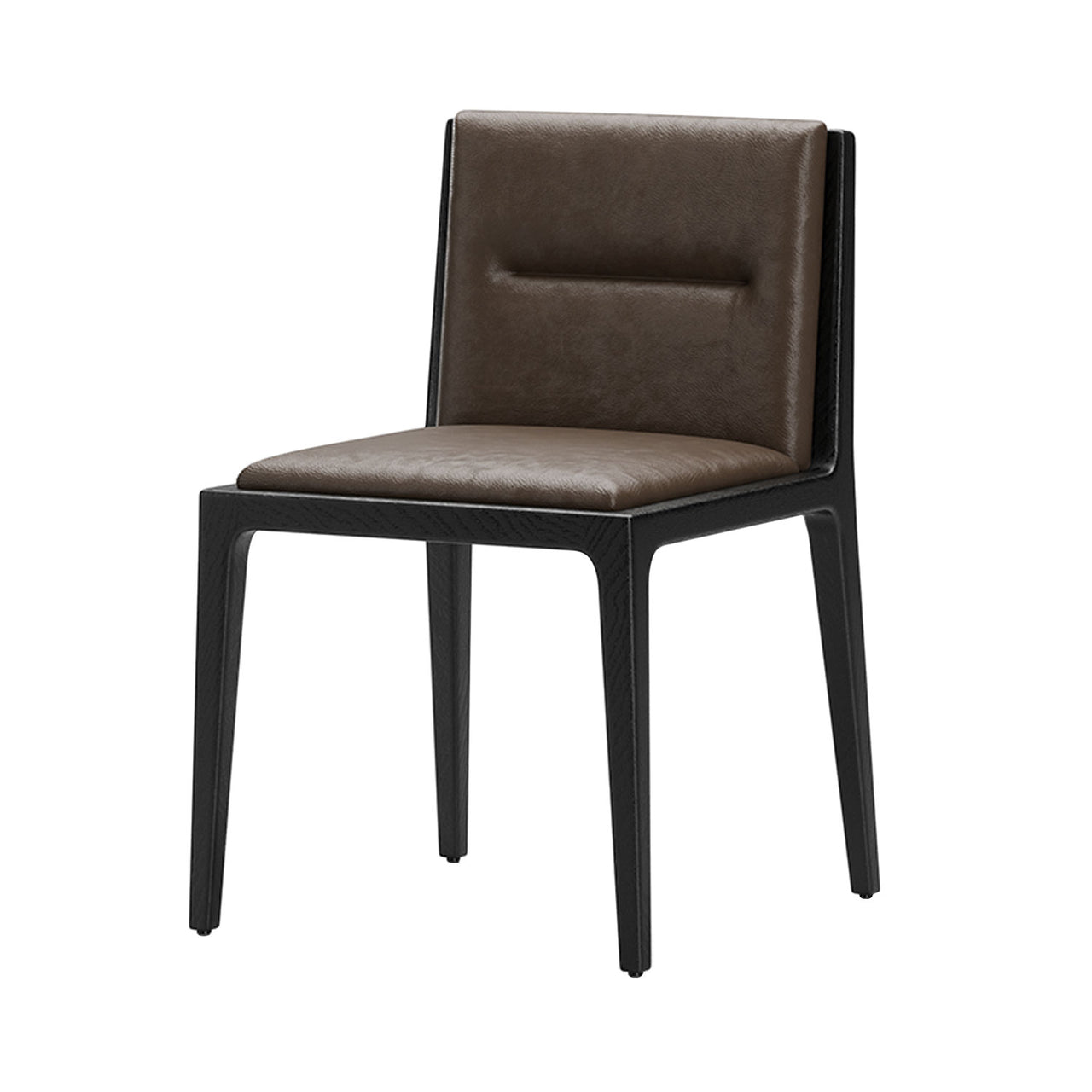 Jona Dining Chair: Black Oak