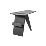 Magazine Table: Black Lacquered Oak