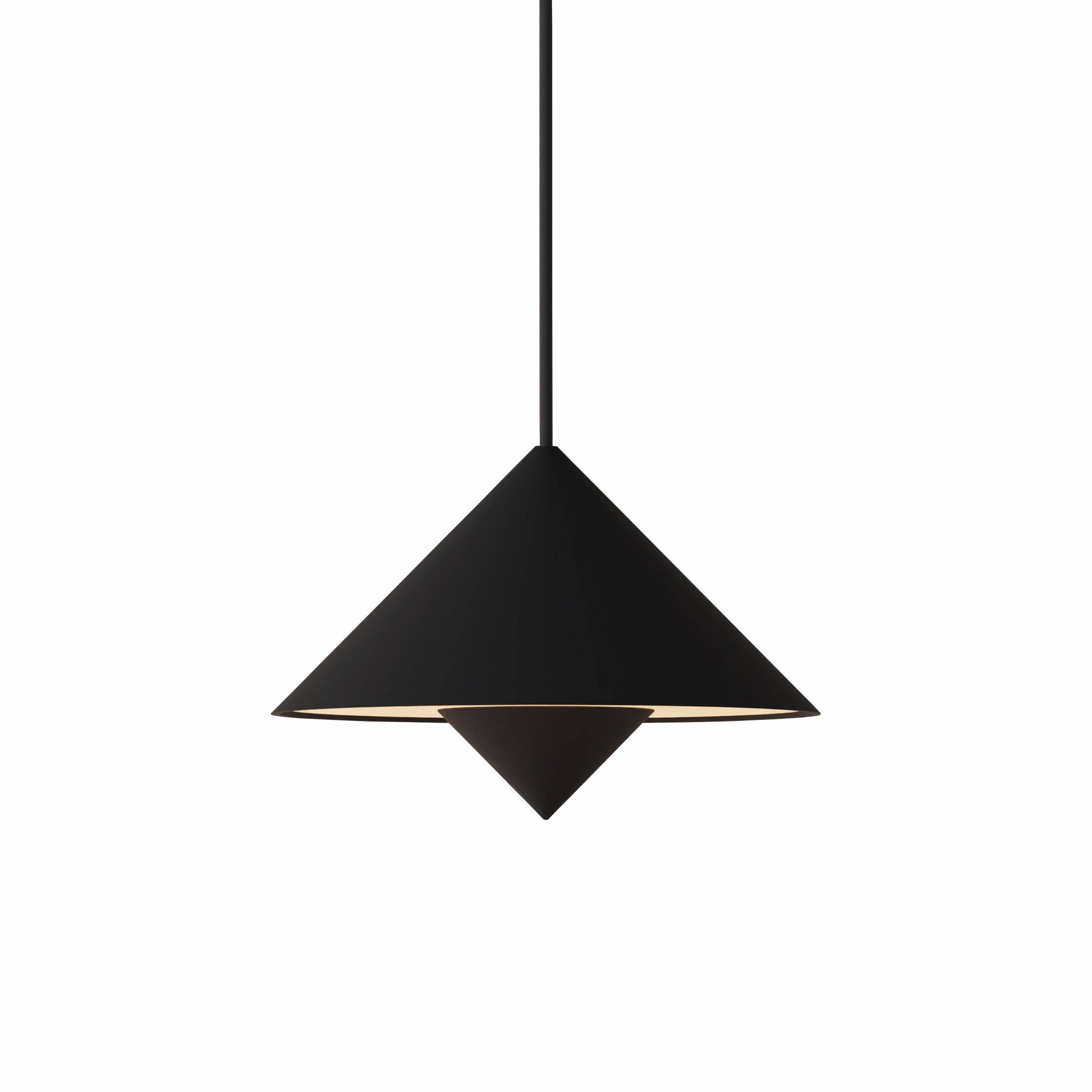 Jai Pendant Light: Carbon