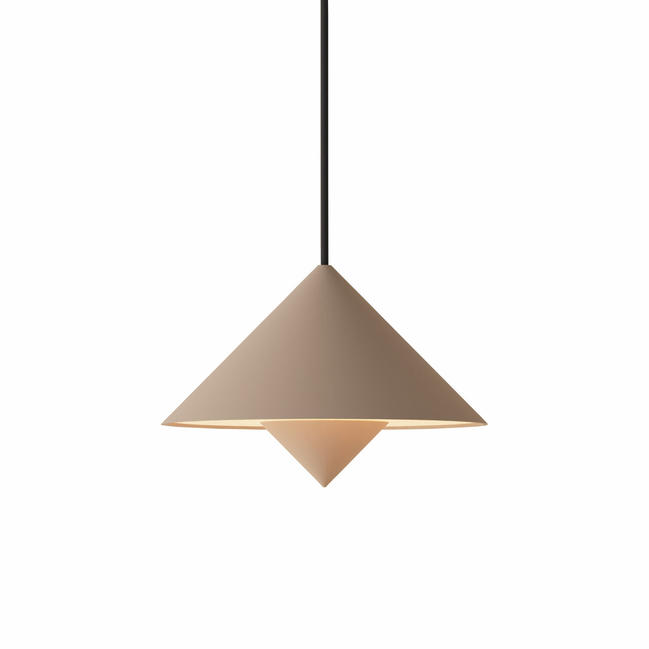 Jai Pendant Light: Peach