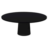 Container Round Table: XXL + Jet Black + Black