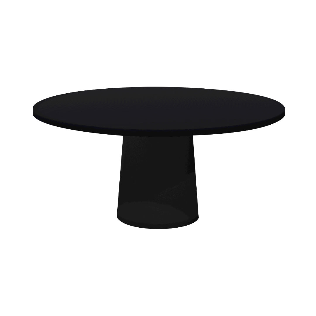 Container Round Table: Extra Large + Jet Black + Black