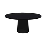 Container Round Table: Extra Large + Jet Black + Black