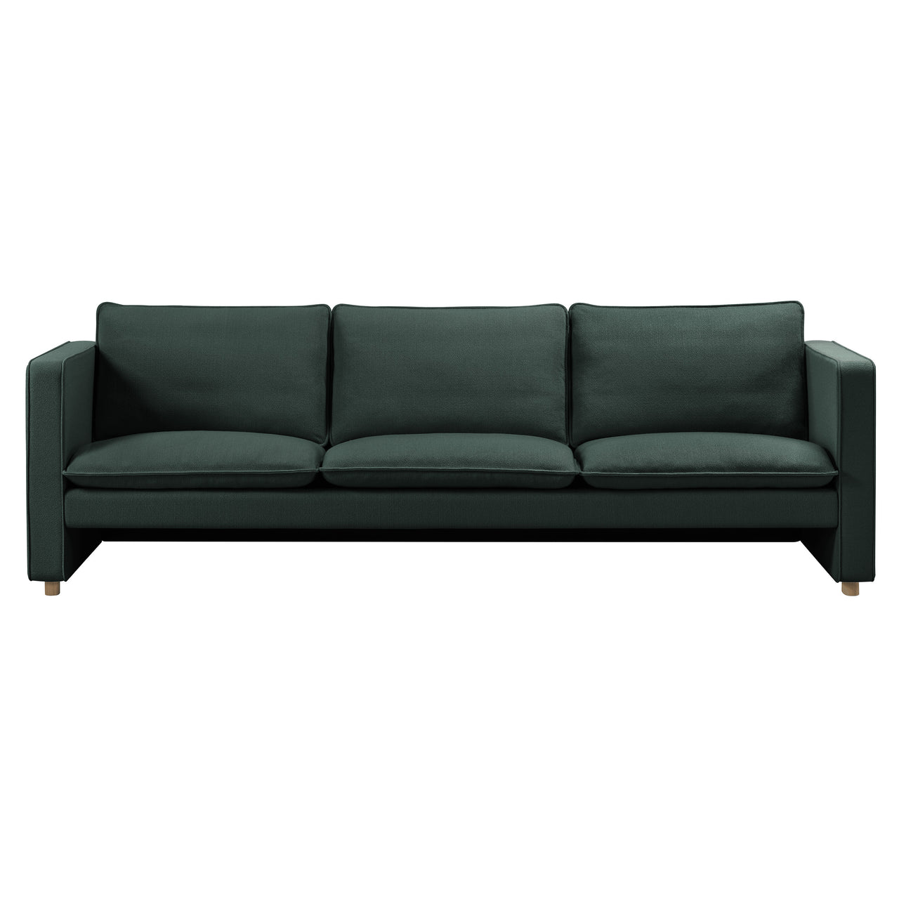 Jota 3 Seater Sofa: Light Oak Oil + Fabric Group 3
