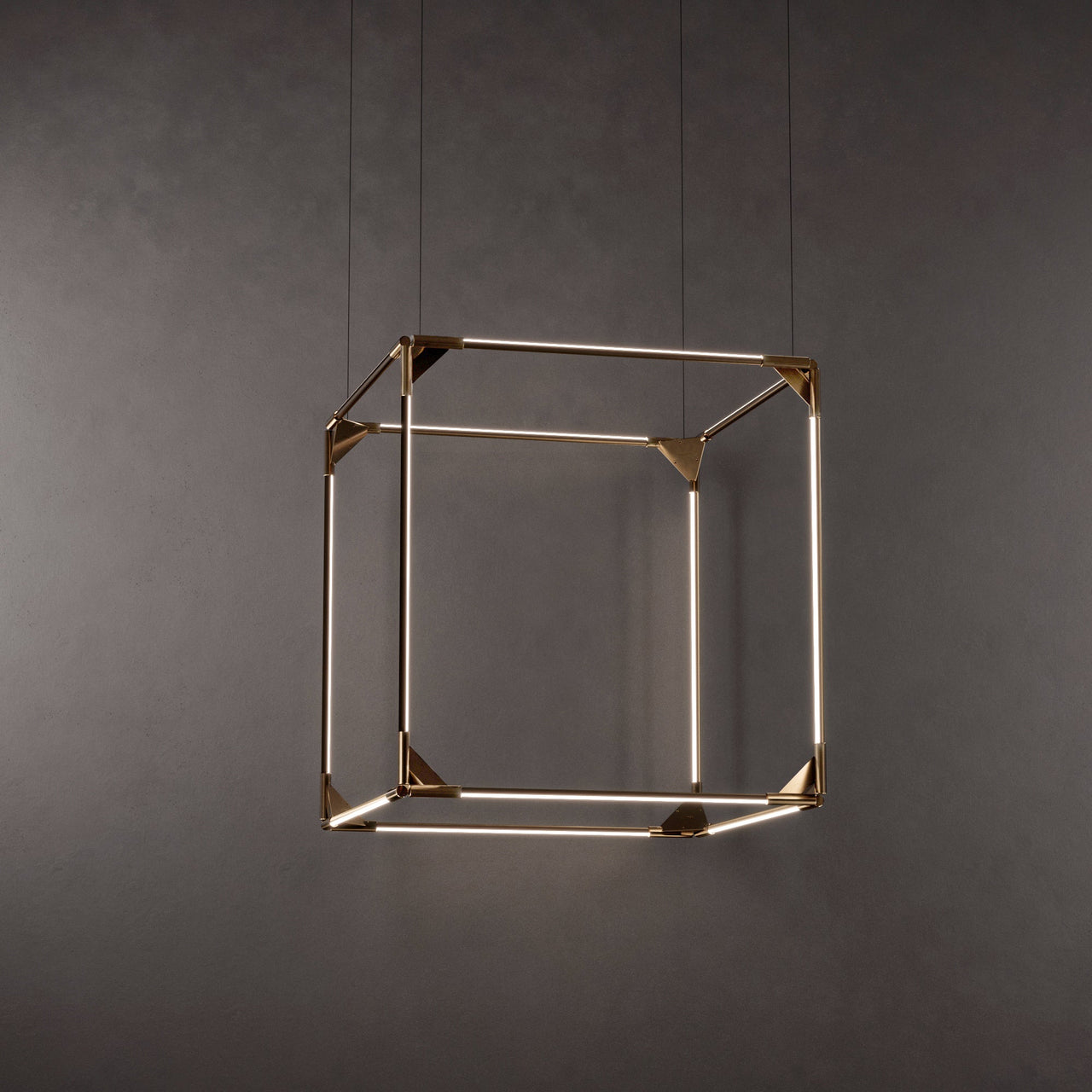 Thin Solids Cube Light