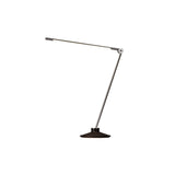 Thin Task Lamp: Cast Iron Base + Standard + Satin Nickel