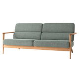 Seoto Sofa: 3 Seater + White Oak