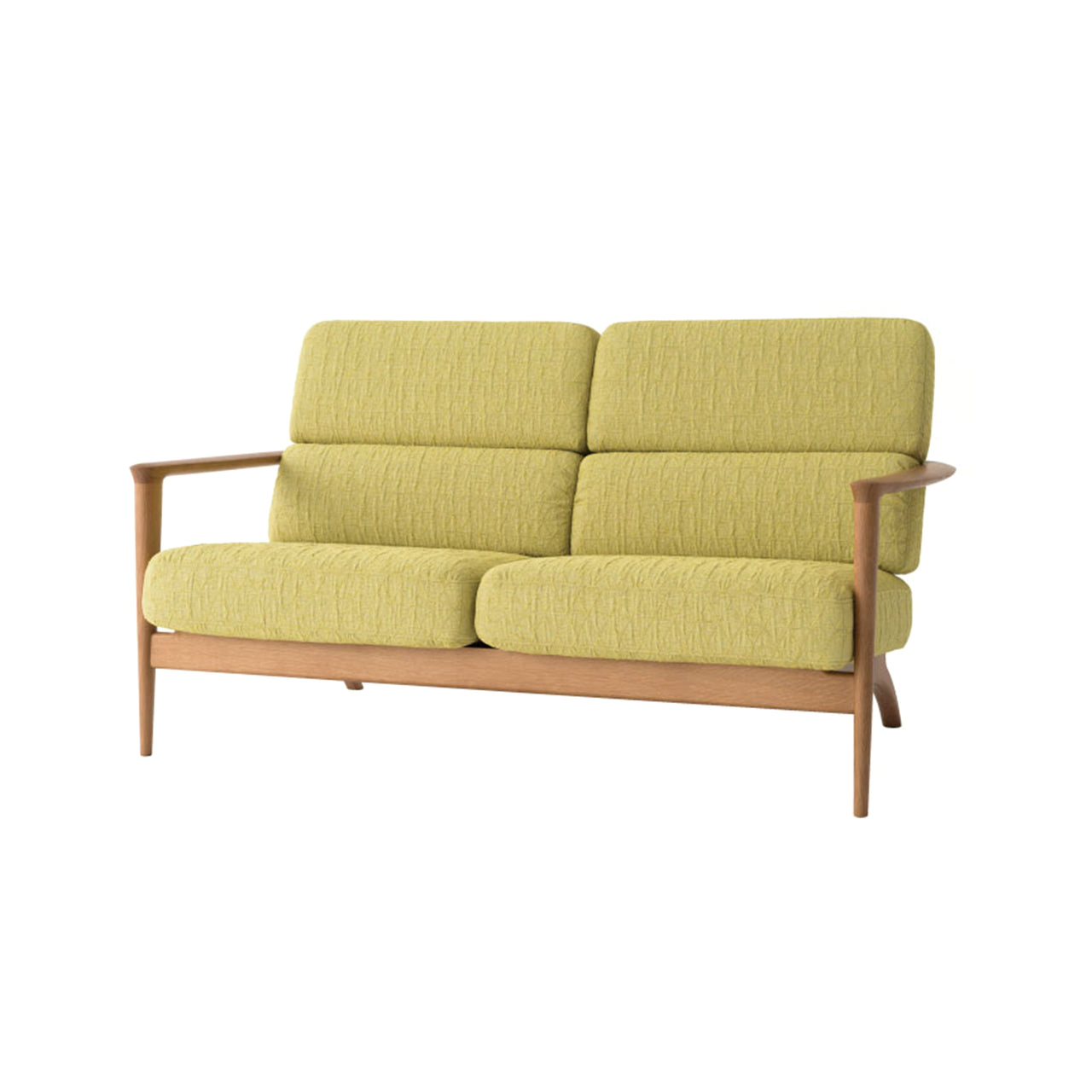 Seoto Sofa: 2 Seater + White Oak