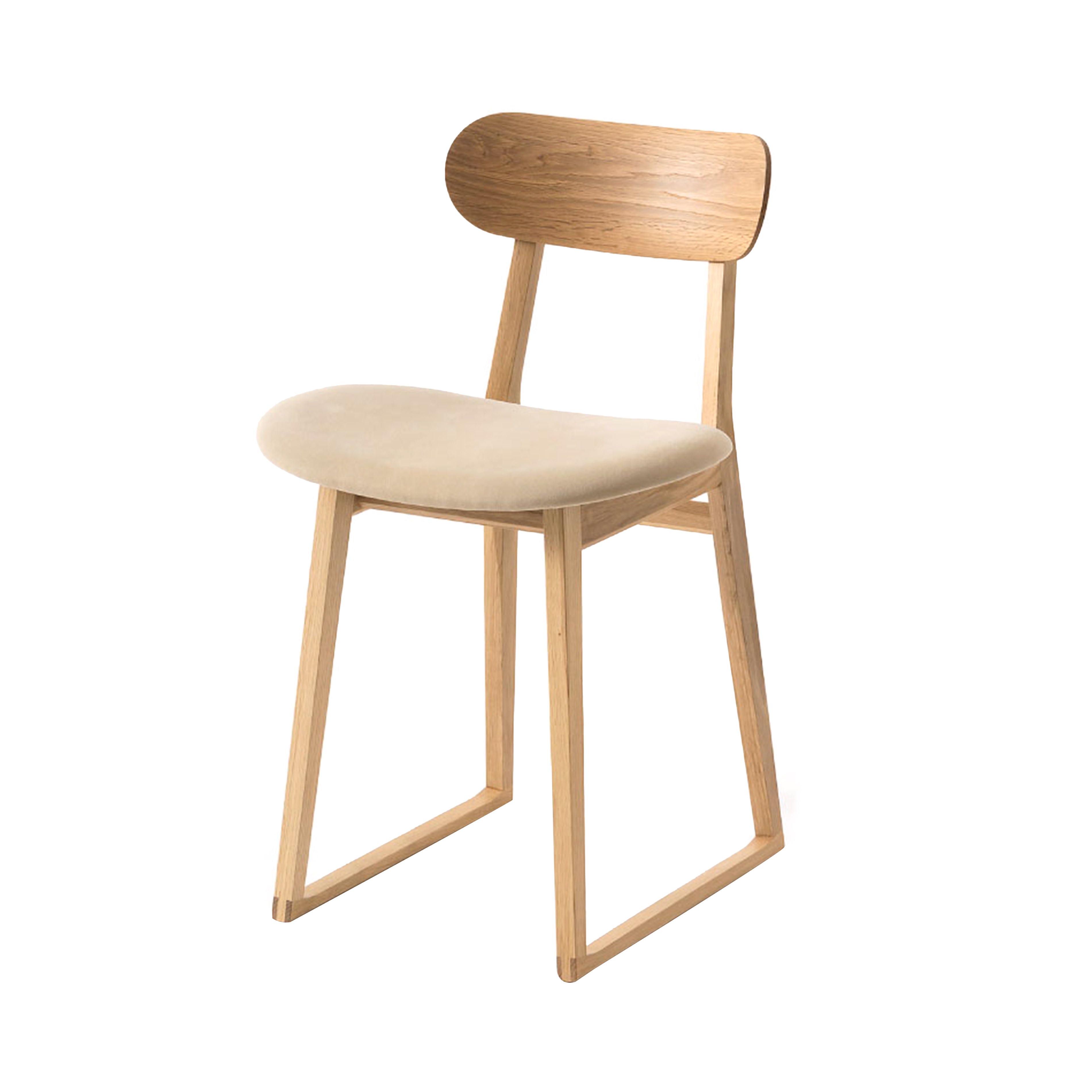 Suwari Chair: Seat Upholstered