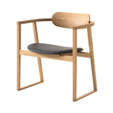 Suwari Lounge Chair: Seat Upholstered