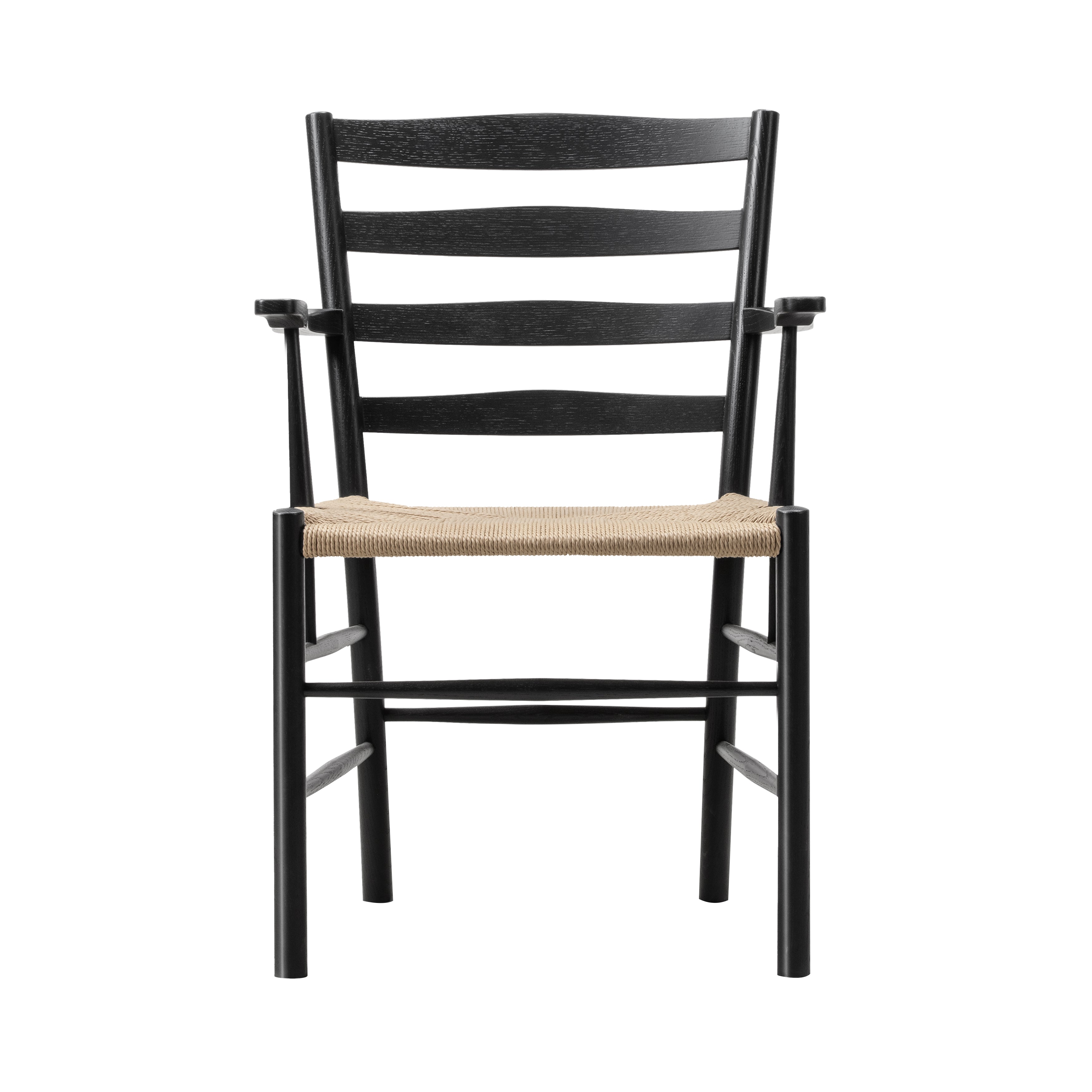 Klint Armchair: Black Lacquered