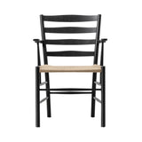 Klint Armchair: Black Lacquered