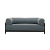 Elephant 2 Seater Sofa: Black