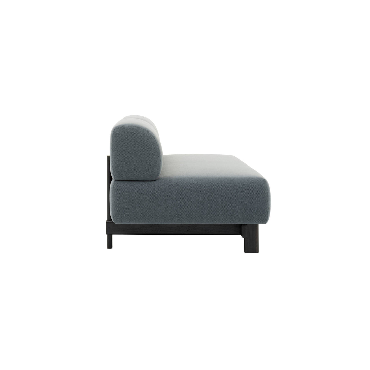 Elephant 3 Seater Bench: Black