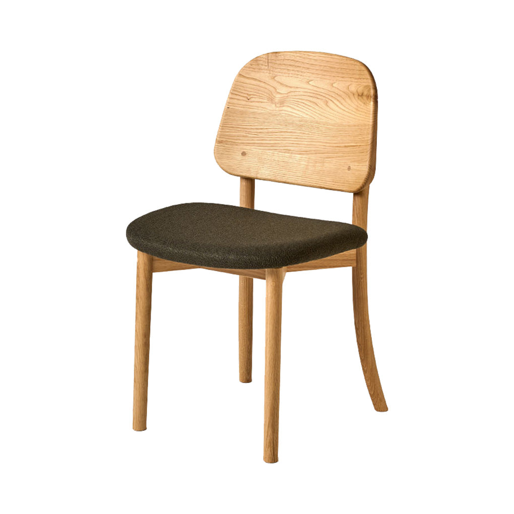 Kei Chair: Seat Upholstered + Without Arm + Fabric E