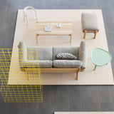 Castor Sofa 2 Seater