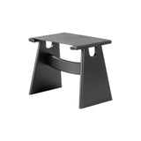 Seto Stool: Black Lacquered