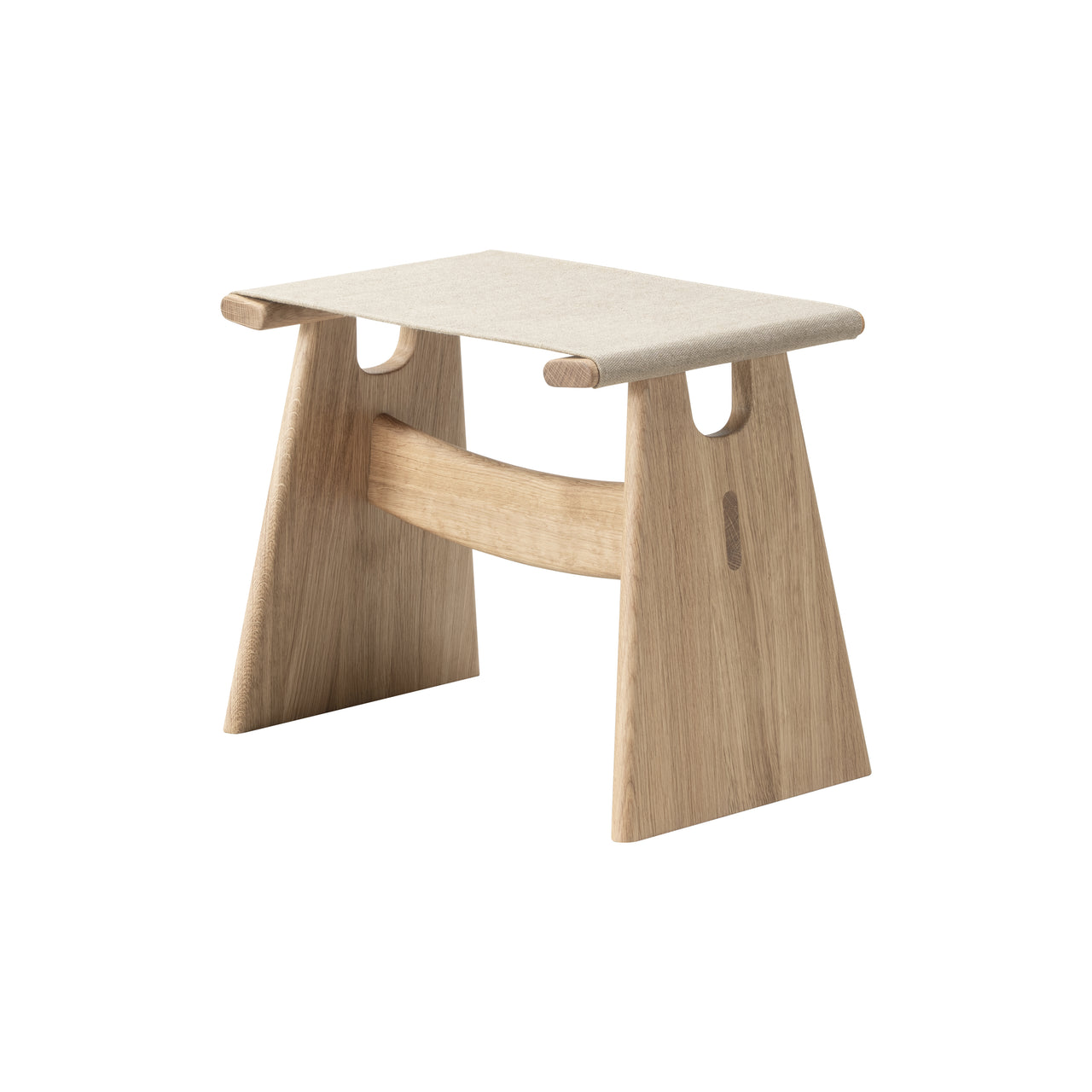 Seto Stool: Light Oiled Oak