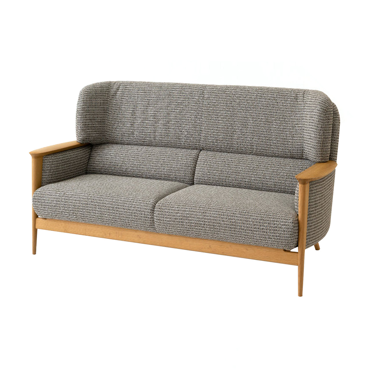 Seoto-EX Sofa: 2.5 Seater + White Oak