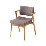 Seoto-EX Semi Armchair: Seat + Back Upholstered