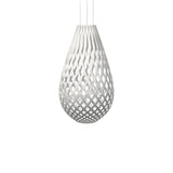 Kōura Pendant Light: Extra Large + White + White