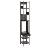 Lungangolo Shelf: Left + Black Oak