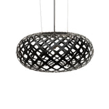 Kina Pendant Light: Extra Large + Black + Black