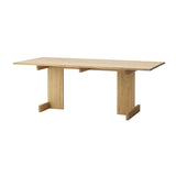 Kinuta Dining Table A-DT01: Pure Oak