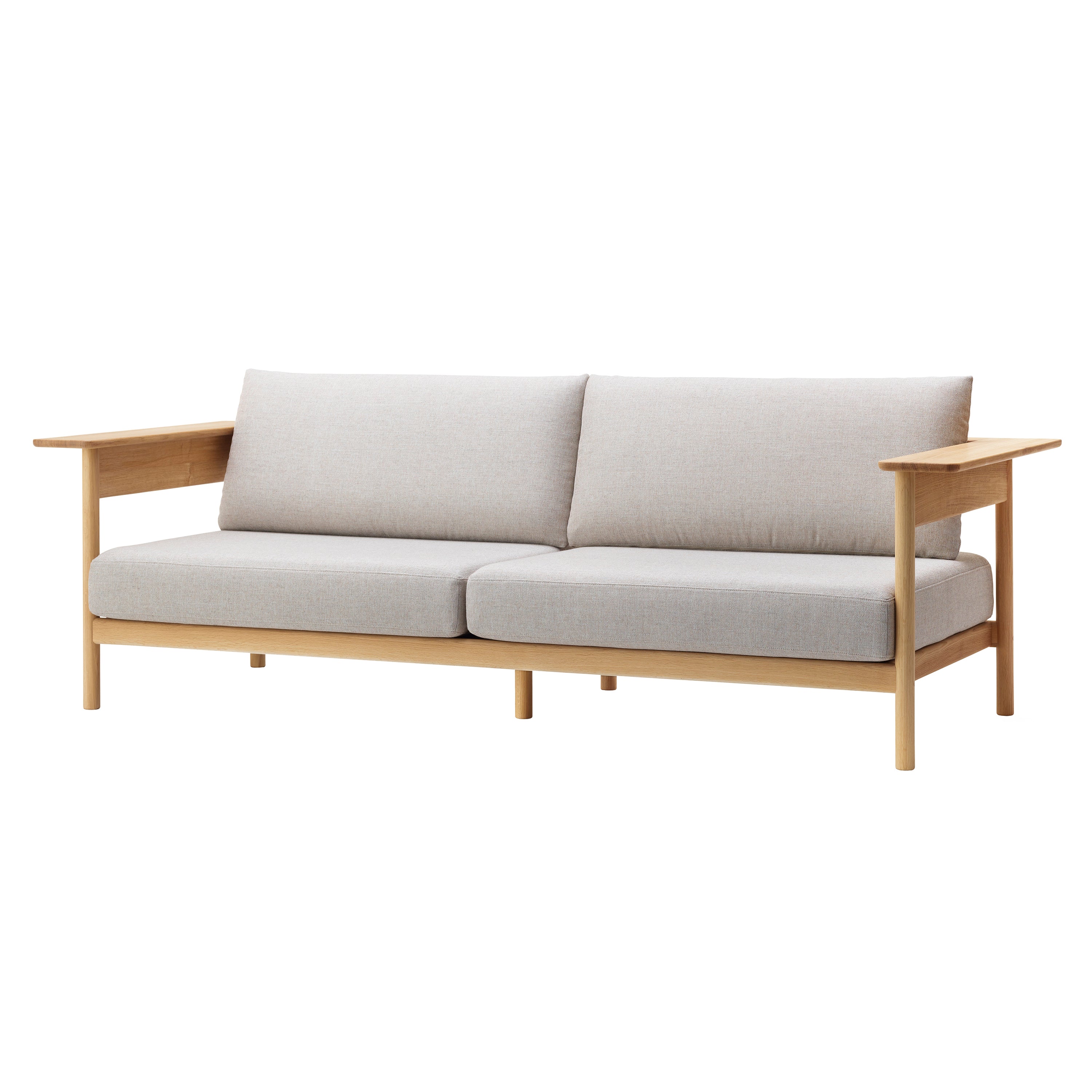 Kinuta Sofa: 3 Seater N-S01 + Pure Oak