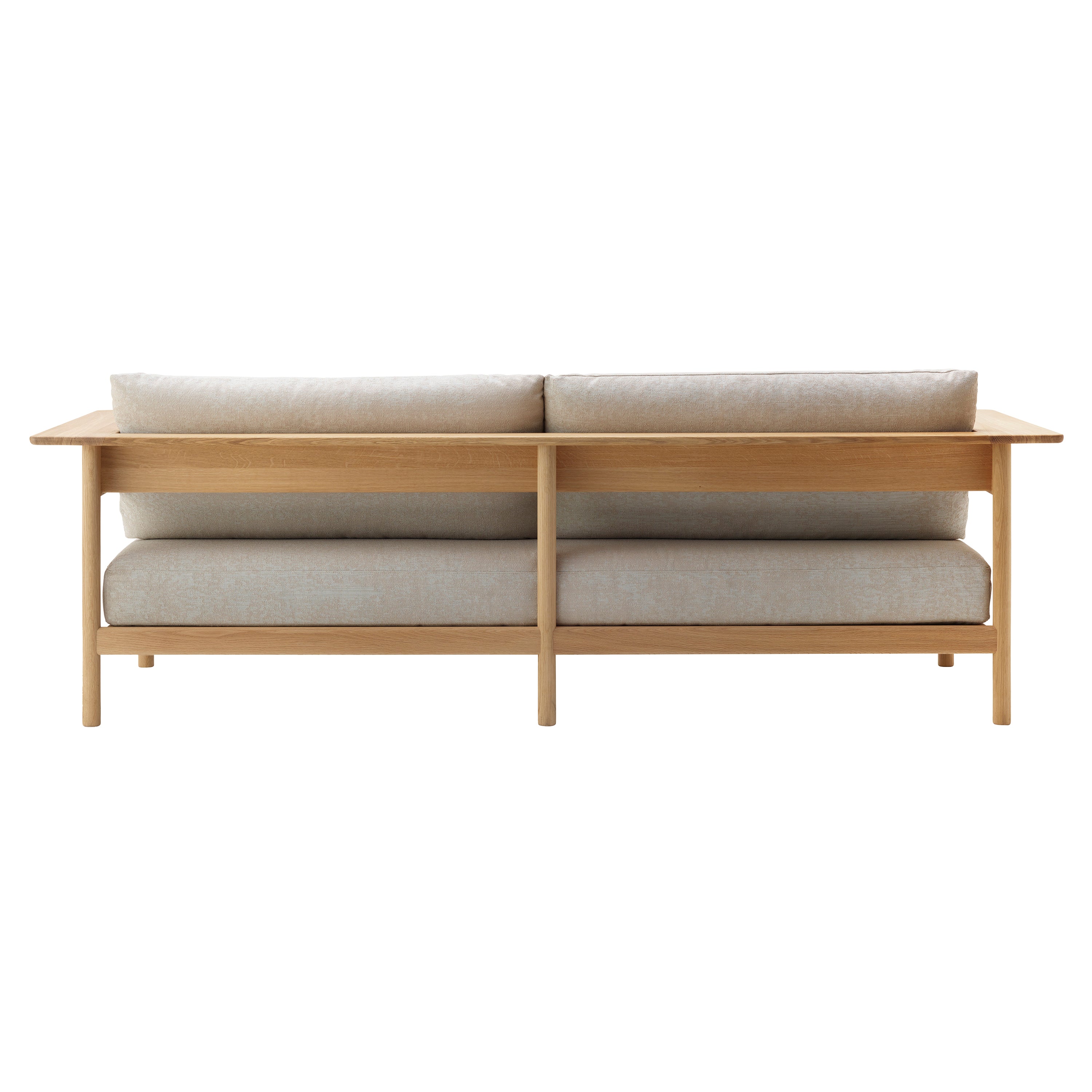 Kinuta Sofa: 3 Seater N-S01 + Pure Oak