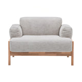 Kinuta Lounge Chair A-S01: Keyaki Brown