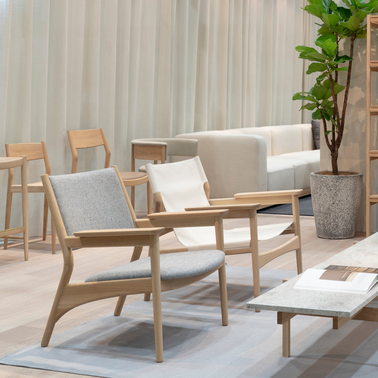 Kinuta Lounge Chair N-LC01: LS