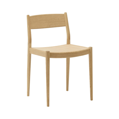 Kinuta Side Chair N-DC02: Pure Oak