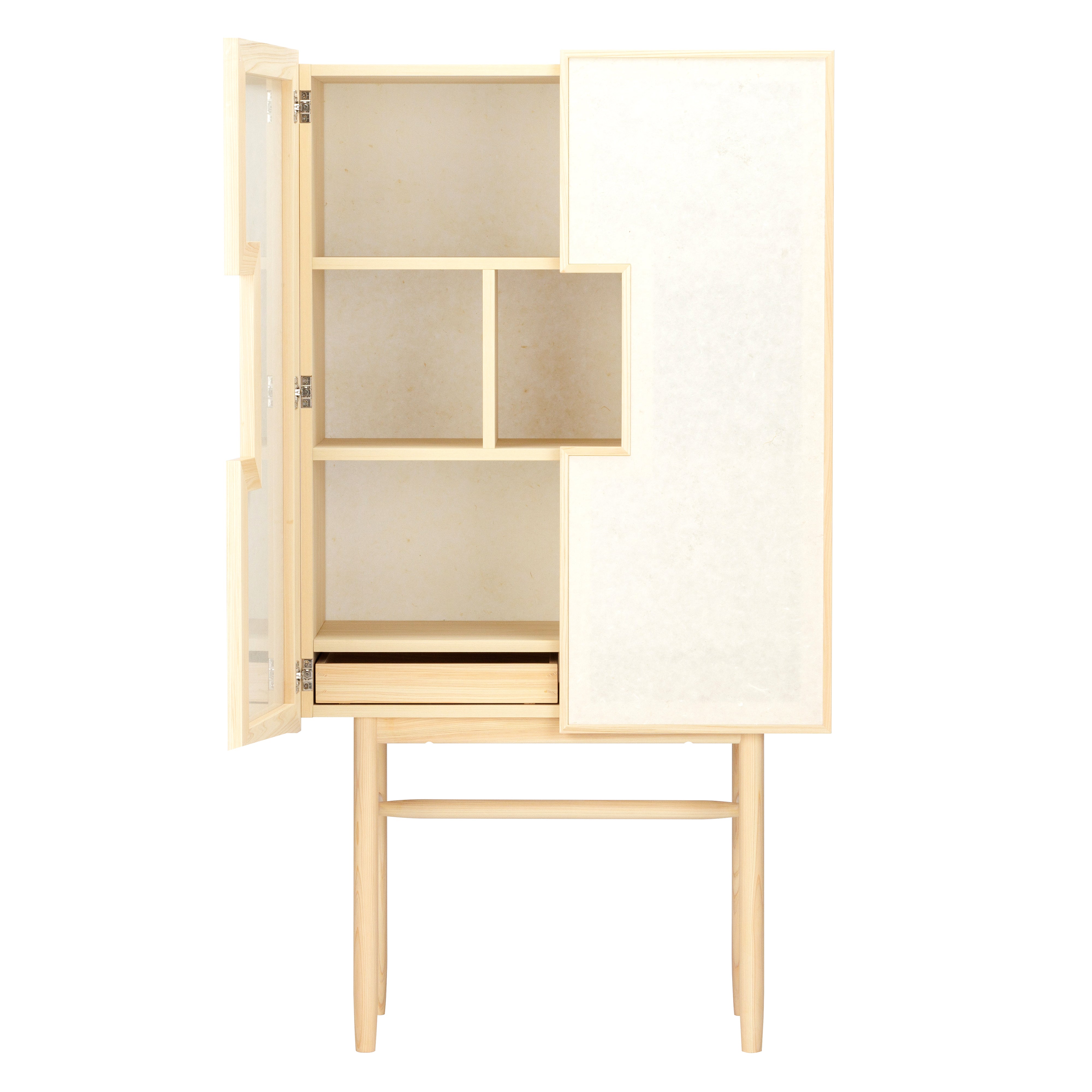 Kite Cabinet: Natural Hinoki
