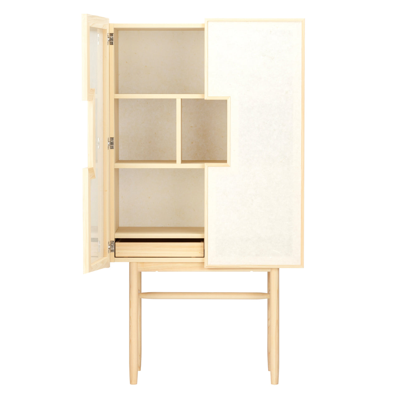 Kite Cabinet: Natural Hinoki