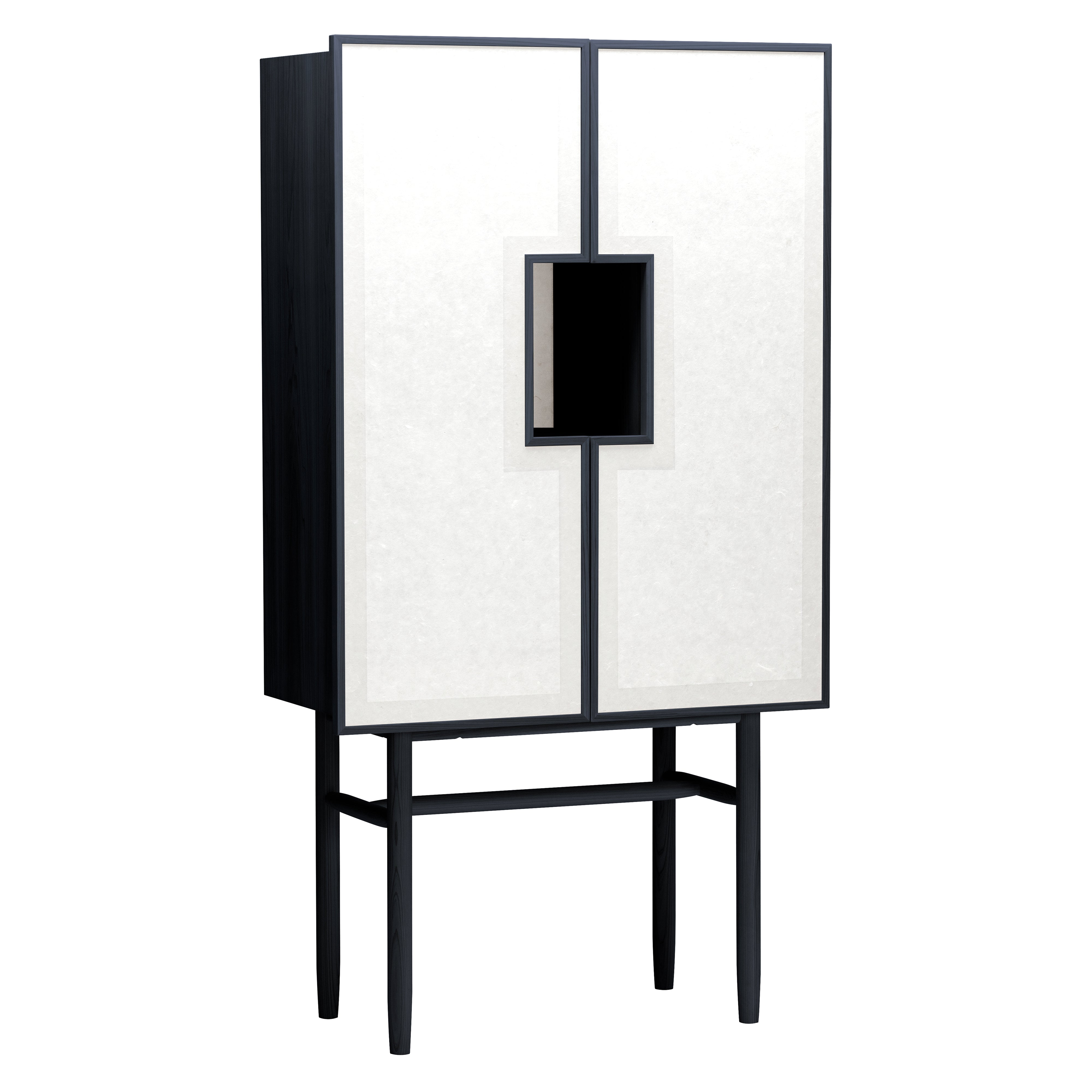 Kite Cabinet: Sumi Ash