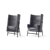 Kite Highback Lounge Chair: Narrow