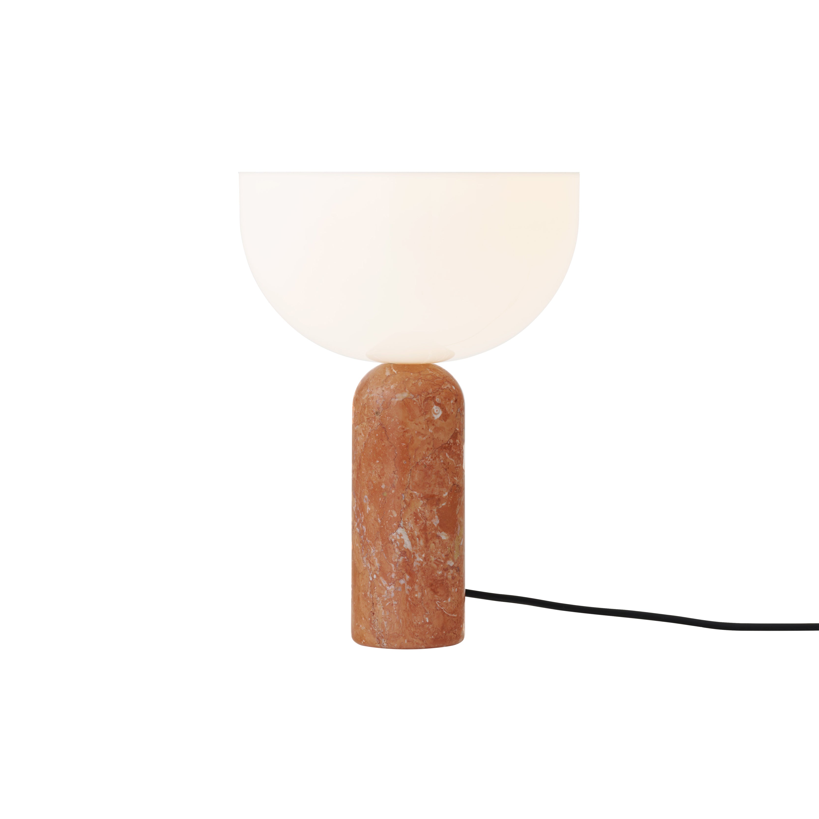 Kizu Table Lamp: Breccia Pernice Marble