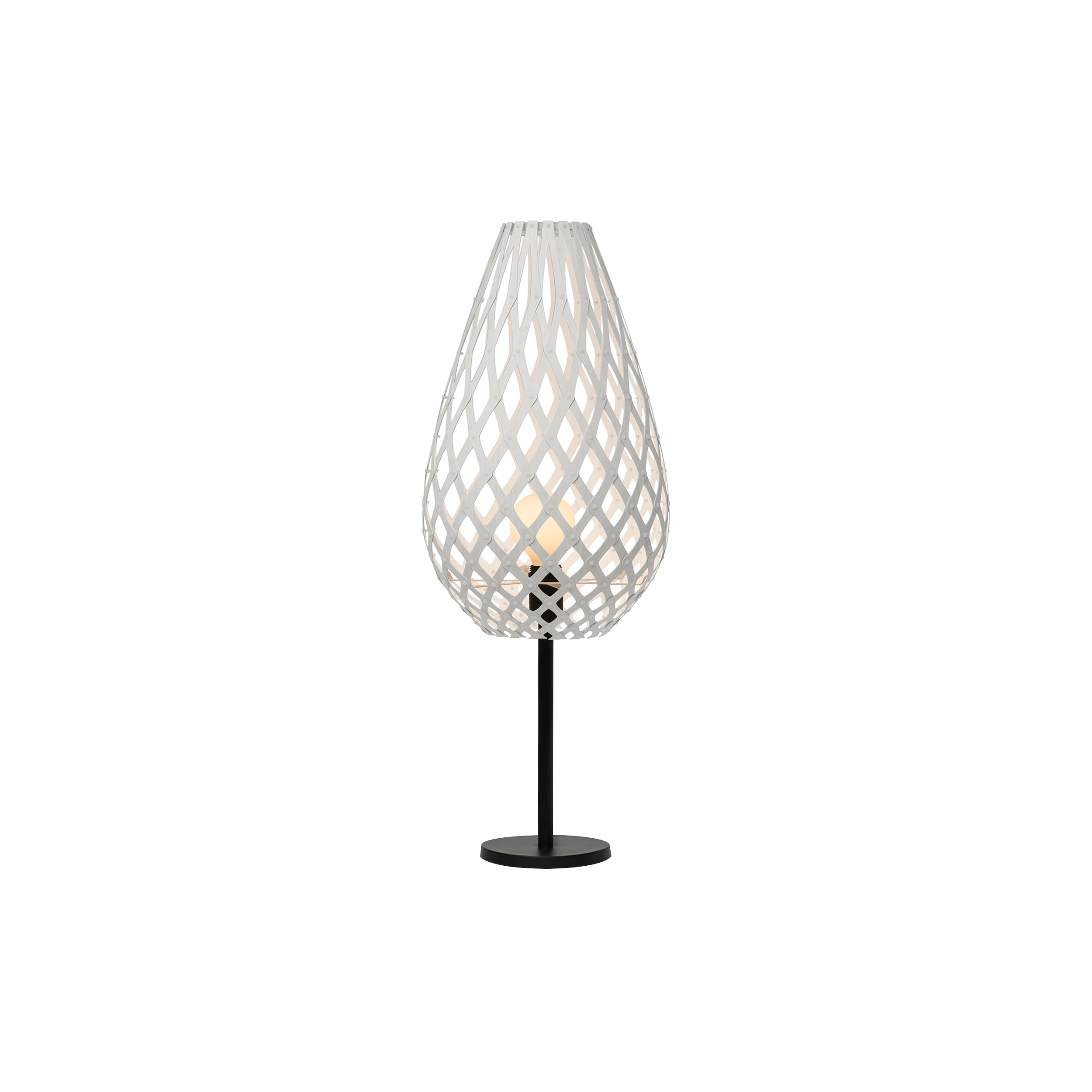 Koura Table Lamp: White